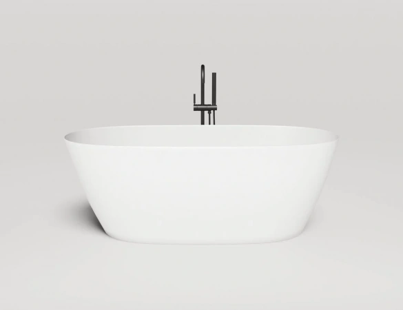 Фото ванна из искусственного камня salini sofia light 165x75 см 103611g глянцевая