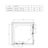 Фото душевое ограждение vincea soft 100x100 см  vss-3so100cl