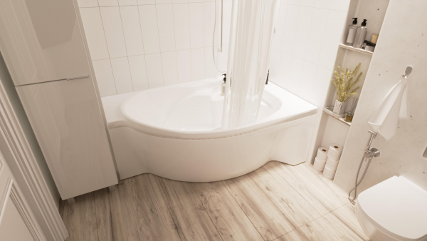 Фото акриловая ванна 1marka ergonomika 175x110 см r