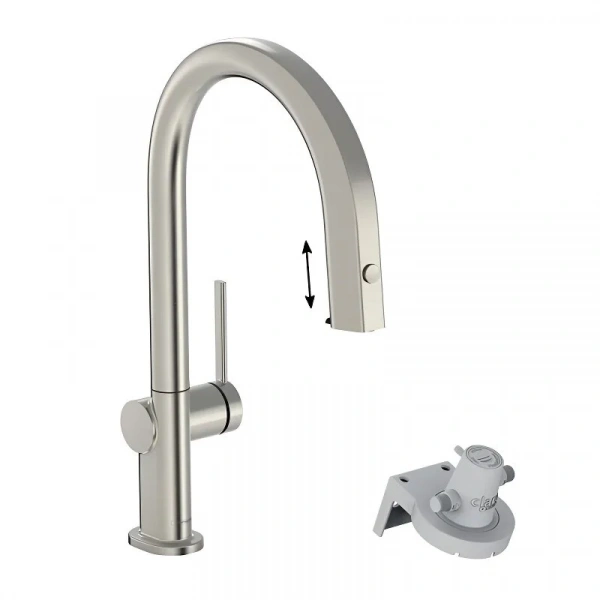 Фото смеситель для кухонной мойки hansgrohe aqittura 76803800