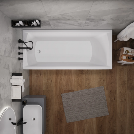 Фото акриловая ванна 1marka modern 180x80 см