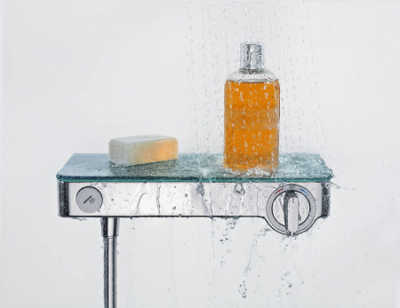 Фото термостатический смеситель для душа hansgrohe showertablet 13171000