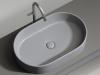 Фото раковина накладная ceramicanova element 60.8 см, цвет: антрацит cn6048mh
