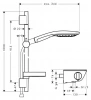 Фото термостатический смеситель для душа hansgrohe raindance select s 27037000