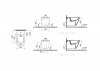Фото биде подвесное vitra integra square 7083b003-0288