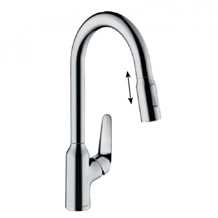Фото смеситель для кухонной мойки hansgrohe focus 71820000