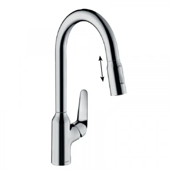 Фото смеситель для кухонной мойки hansgrohe focus 71820000
