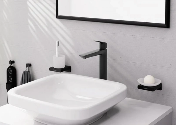 Фото смеситель для раковины hansgrohe logis 71257670