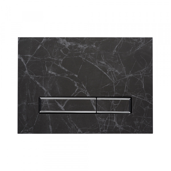 Фото клавиша смыва kk-pol lapis grande v1, quartz (nero greco)