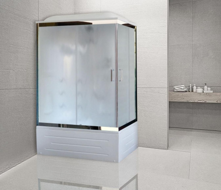 Фото душевая кабина royal bath bp rb8100bp2-m-ch-l 100x80 см