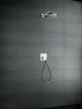 Фото верхний душ с держателем hansgrohe raindance select s 300 2jet 27378000