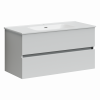 Тумба под раковину Sancos Urban 100 см, цвет: белый UR100W
