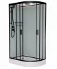 Душевая кабина Frank F418 L/R М Black 100x80 см 20050