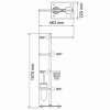 Фото стойка напольная wasserkraft k-1248