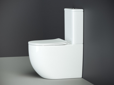 Фото унитаз-компакт, безободковый без бачка ceramicanova mia cn1801-b
