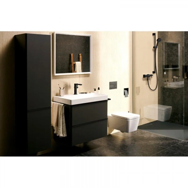Фото смеситель для раковины hansgrohe tecturis e 73040670