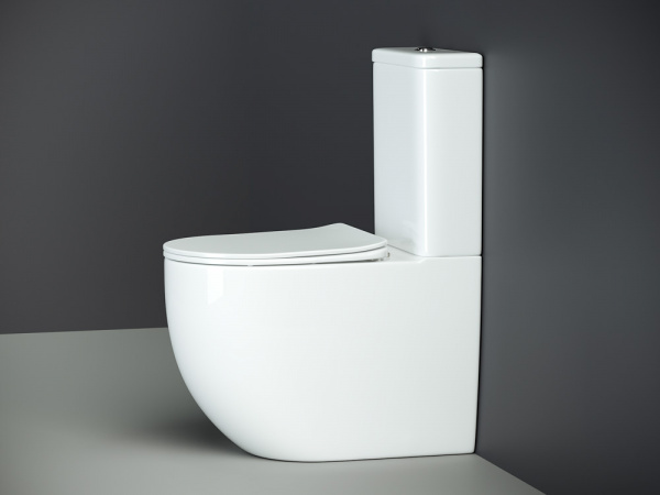 Фото унитаз-компакт, безободковый без бачка ceramicanova mia cn1801-b