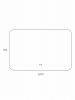 Фото зеркало с подсветкой taliente zled 120 см ta-zled-b12070a