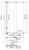 Фото шторка wasserkraft main 41s 100 см 41s02-100