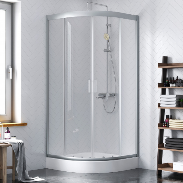 Фото душевое ограждение damixa skyline 90х90 см dx35wg-301-090mt