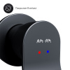 Фото смеситель для раковины am.pm x-joy black edition f85a72622