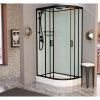 Фото душевая кабина душевая кабина frank f411l black 110x80 см 114114