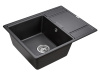 Фото кухонная мойка paulmark weimar 65 см pm216550-bl