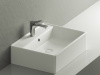 Фото раковина накладная ceramicanova element 59 см, цвет: белый cn6046