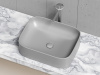 Фото раковина накладная ceramicanova element 50.5 см, цвет: антрацит cn6052mh