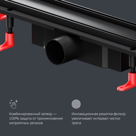 Фото душевой трап am.pm primeflow 60 см w02sc-u11-060-04bm