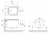 Фото унитаз подвесной belbagno genova bb1102ch