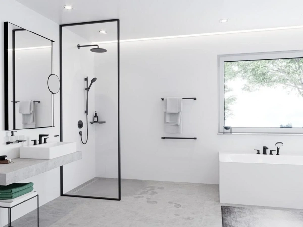 Фото смеситель для раковины hansgrohe talis e 71733340