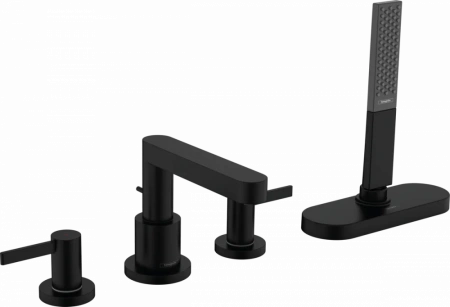 Фото смеситель на борт ванны hansgrohe finoris 76444670