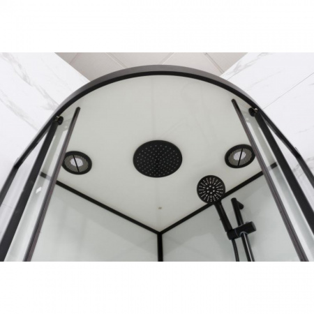 Фото душевая кабина frank f409/1 black  90x90 см 139009