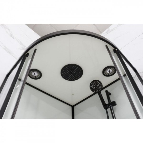 Фото душевая кабина frank f409/1 black  90x90 см 139009