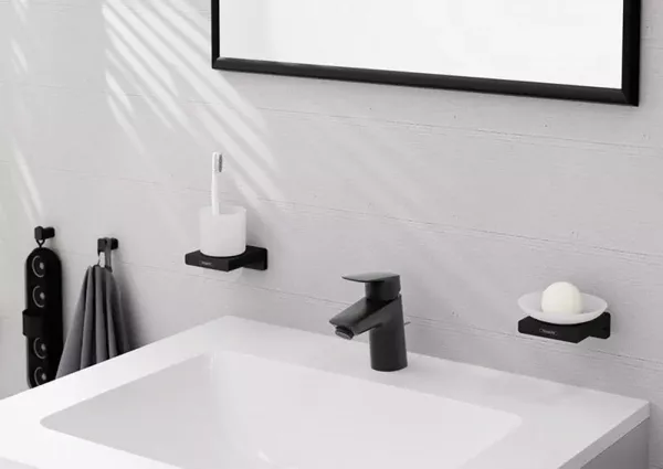 Фото смеситель для раковины hansgrohe logis 71170670