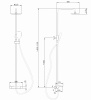 Фото душевая стойка abber thermostat af8516