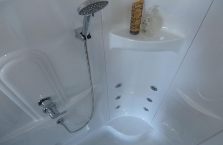 Фото душевая кабина royal bath вк rb8120bk2-t-l 120x80 см