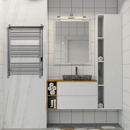 Фото электрический полотенцесушитель indigo line trinity 80/50 lсlte80-50pgfmrt