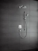 Фото термостатический смеситель для душа hansgrohe shower select 15768000_vstv