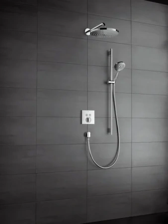 Фото термостатический смеситель для душа hansgrohe shower select 15768000_vstv