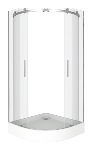 Фото душевое ограждение good door galaxy r-td-90-c-ch 90 см гл00008