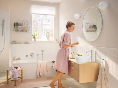 Фото смеситель для душа hansgrohe rebris s 72467000