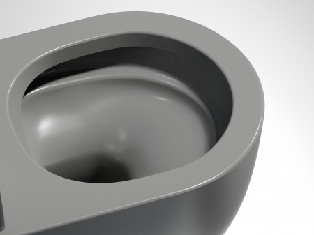 Фото унитаз подвесной, безободковый ceramicanova modena cn6063mh