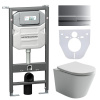 Унитаз с инсталляцией Сет 4 в 1 Ceramicanova CN6000_1002M_1000