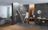 Фото термостатический смеситель для душа hansgrohe rainselect 15381700