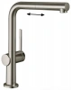 Фото смеситель для кухонной мойки hansgrohe talis 72808800