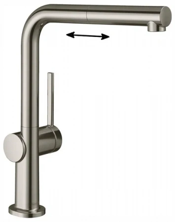 Фото смеситель для кухонной мойки hansgrohe talis 72808800