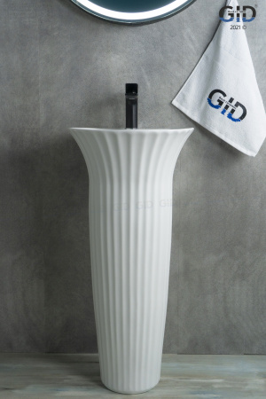 Фото раковина напольная gid nb132 41 см