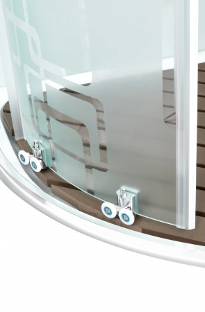 Фото душевая кабина dto 100x100 см em1510nled